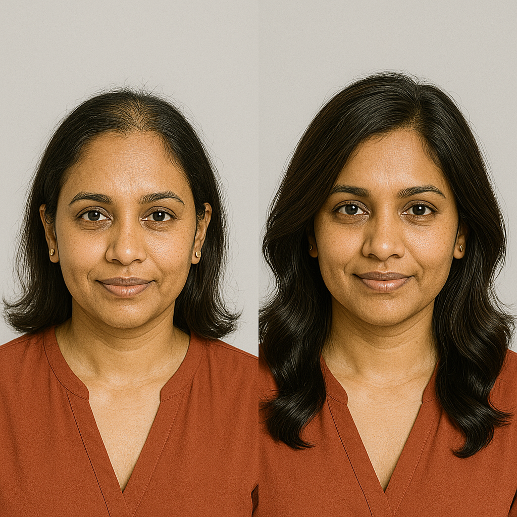 Before & after result 5